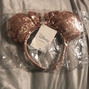 🐭Rose Gold Minnie Ears🐭